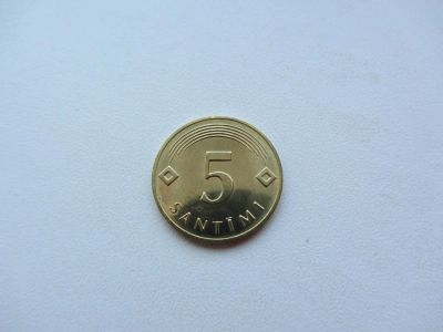 Лот: 6480839. Фото: 1. Латвия 5 сантимов 2009 г. Европа
