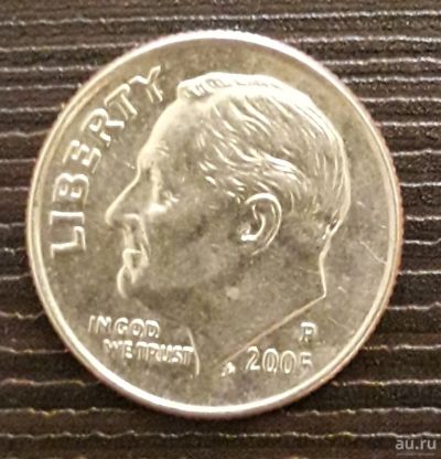 Лот: 13043460. Фото: 1. 1 dime (10 центов) 2005, USA... Америка