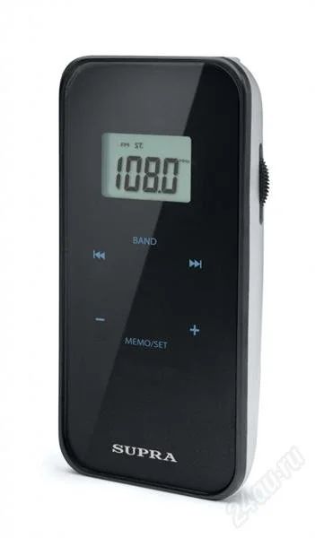 Лот: 2556727. Фото: 1. Радиоприемник SUPRA ST-105 black... Тюнеры, радиоприёмники
