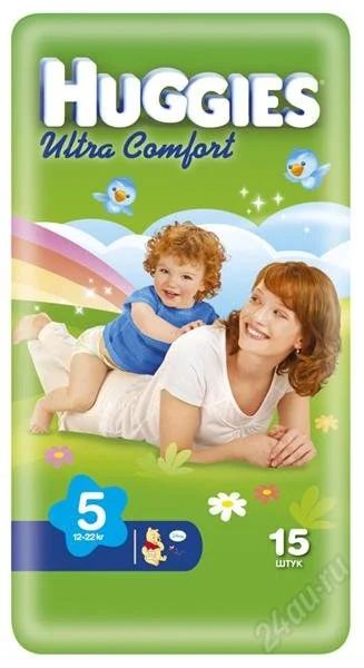 Лот: 2226740. Фото: 1. Подгузники Huggies Ультра комфорт... Детская гигиена