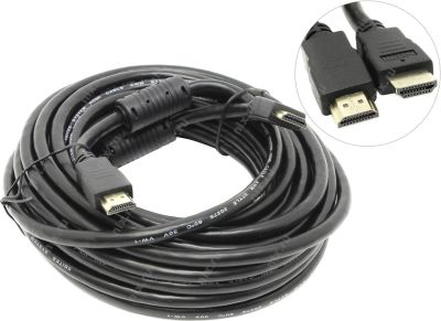 Лот: 10010459. Фото: 1. Кабель HDMI-HDMI (19m-19m) 10м... Шлейфы, кабели, переходники