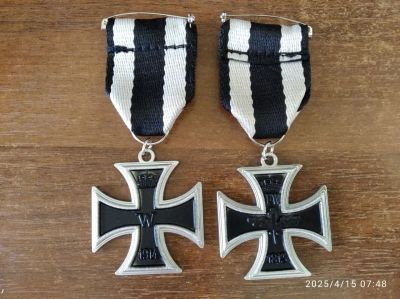 Лот: 23908374. Фото: 1. КОПИЯ Железный крест 2 ст. I мировой... Памятные медали