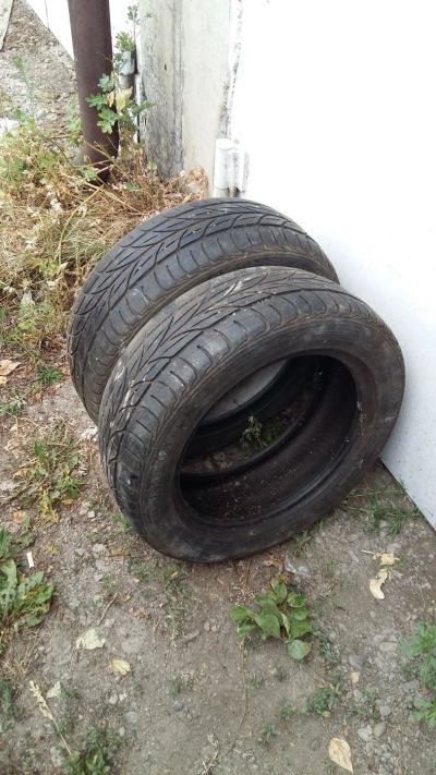 Лот: 9795306. Фото: 1. Пара Amtel 195/55 r15. Шины
