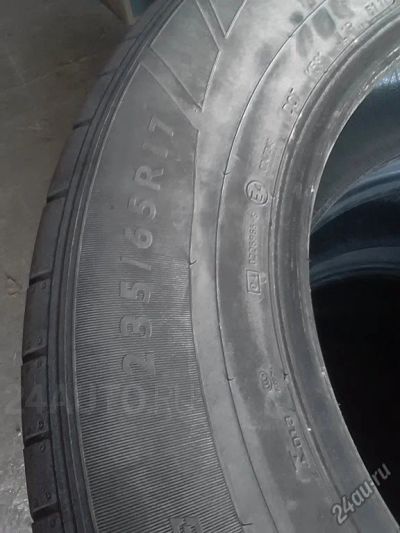 Лот: 7346679. Фото: 1. Комплект шин Dunlop 235/65 ZR17. Шины