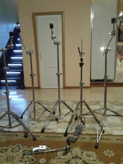 Лот: 7786932. Фото: 1. Стойки Sonor 200/400 серии, Pearl... Ударные