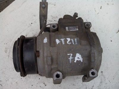 Лот: 11864750. Фото: 1. Компрессор кондиционера 7A Toyota... Двигатель и элементы двигателя