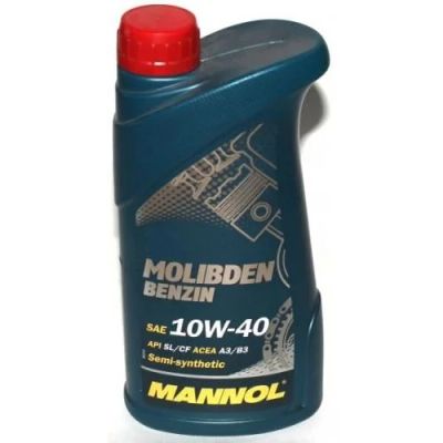 Лот: 9062505. Фото: 1. Mannol Molibden Benzin 10W-40... Масла, жидкости
