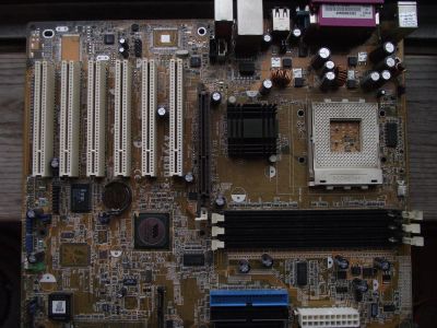 Лот: 3409259. Фото: 1. ASUS A7V600-X + процессор Sempron. Материнские платы