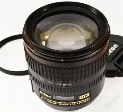 Лот: 1642602. Фото: 1. NIKON AF-S NIKKOR 18-70mm ED-IF... Объективы