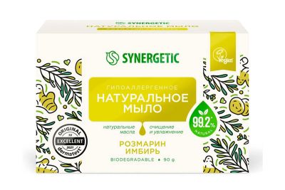 Лот: 23679814. Фото: 1. Натуральное мыло SYNERGETIC для... Антисептики, защитные средства, медицинские маски