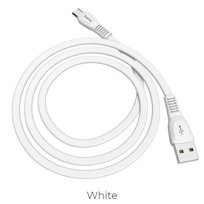 Лот: 20256927. Фото: 1. Кабель MicroUSB(m) - USB(m) HOCO... Дата-кабели, переходники