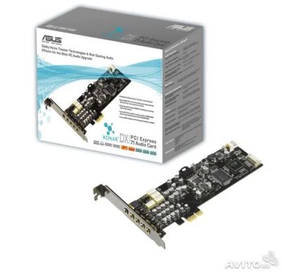 Лот: 4838672. Фото: 1. Звуковая карта ASUS Xonar DX 7... Звуковые карты