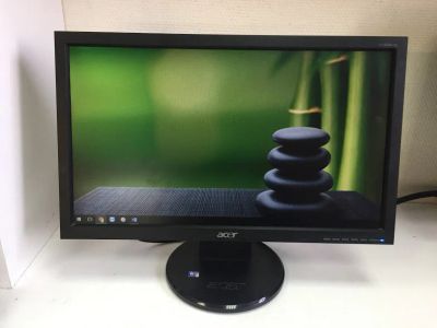 Лот: 9422575. Фото: 1. ЖК монитор 18,5" Acer V193HQ 1366x768... ЖК-мониторы