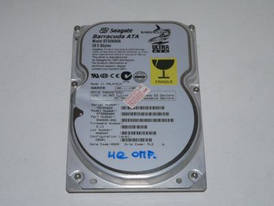 Лот: 9196523. Фото: 1. Неисправный IDE 28.5Gb Seagate... Жёсткие диски