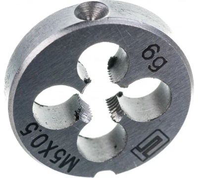 Лот: 19997393. Фото: 1. Плашка М5 х 0,5 мм, Сибртех 77010. Ручной инструмент