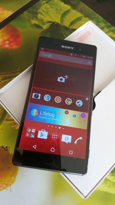 Лот: 7120925. Фото: 1. Sony Z3 Dual D6633 Black. Смартфоны