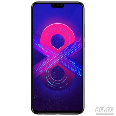 Лот: 13405619. Фото: 1. Смартфон Honor 8X 128Gb Black... Смартфоны