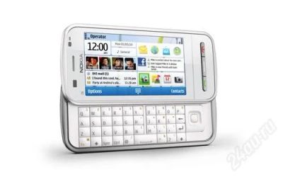 Лот: 913349. Фото: 1. Nokia C6, White. Смартфоны