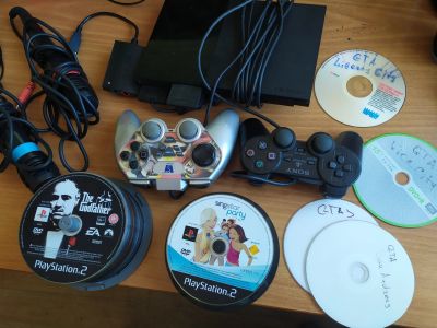 Лот: 18047460. Фото: 1. Sony Playstation 2, прошитая PS2... Игровые приставки, консоли