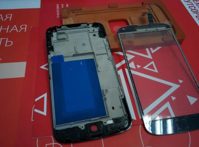Лот: 7636561. Фото: 1. Тачскрин LG E960 (Nexus 4) + корпус... Дисплеи, дисплейные модули, тачскрины