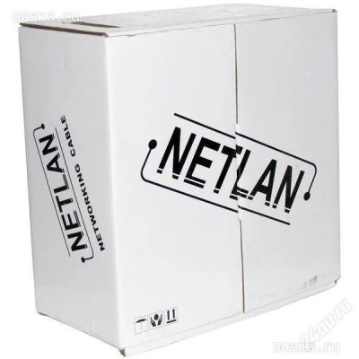 Лот: 3751327. Фото: 1. Кабель витая пара Netlan UTP 4... Провода, кабели