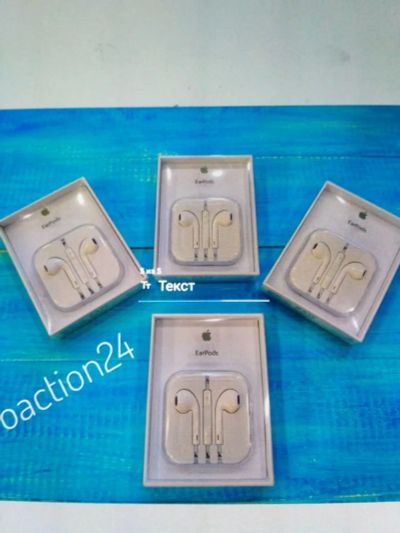 Лот: 12392179. Фото: 1. Наушники Apple EarPods Mini Jack... Наушники, гарнитуры