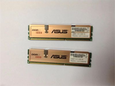 Лот: 6898958. Фото: 1. Память DIMM DDR3 1024MBx2 PC10666... Оперативная память
