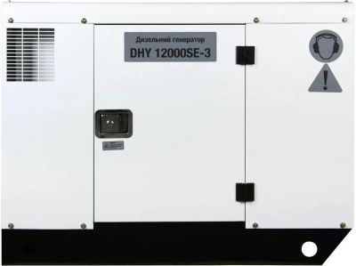 Лот: 23446995. Фото: 1. Электрогенератор Hyundai DHY 12000SE-3. Бензо-, мотоинструмент