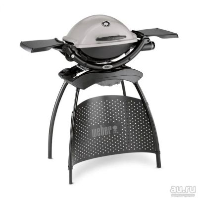 Лот: 9963766. Фото: 1. Гриль газовый Weber Q 1200 на... Мангалы, грили, коптильни