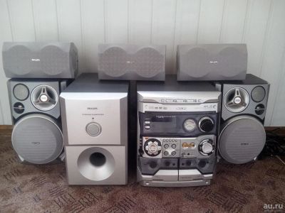 Лот: 8273484. Фото: 1. Музыкальный центр Philips FW-D596. Музыкальные центры, магнитолы