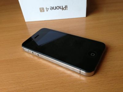 Лот: 4791975. Фото: 1. Apple iPhone 4s 32gb Black (отличное... Смартфоны