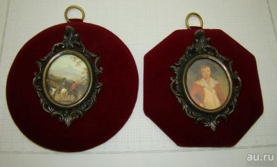 Лот: 17817329. Фото: 1. Миниатюры украшения на стену винтажные... Другое (антиквариат)