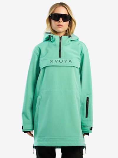 Лот: 23903659. Фото: 1. Анорак женский XVOYA BASE, Голубой. Другое (спортивная одежда)