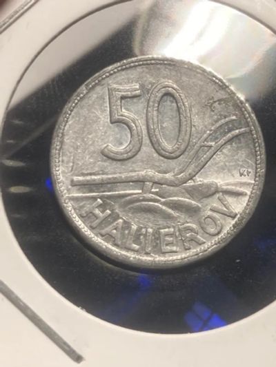 Лот: 19829751. Фото: 1. Словакия 50 геллеров, 1943. Европа