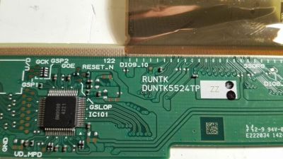 Лот: 14901122. Фото: 1. t-con , runtk duntk5524TPza ,55f47t... Запчасти для телевизоров, видеотехники, аудиотехники