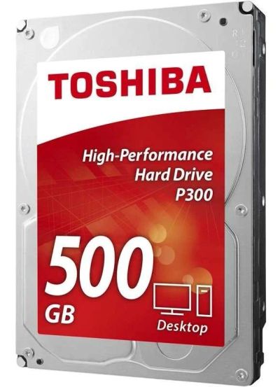 Лот: 11452435. Фото: 1. Жесткий диск Toshiba 500Gb P300... Жёсткие диски (HDD)