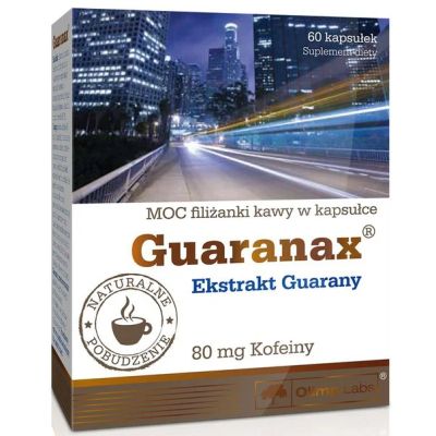 Лот: 7968842. Фото: 1. OLIMP Guaranax 60 капс. Спортивное питание, витамины