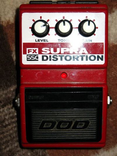 Лот: 2011856. Фото: 1. DOD FX 55Csupra distortion. Гитарные эффекты и комбоусилители