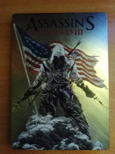 Лот: 16482681. Фото: 1. Стилбук Assassins creed 3 + Soundtrack. Другое (игровые приставки, консоли, видеоигры)