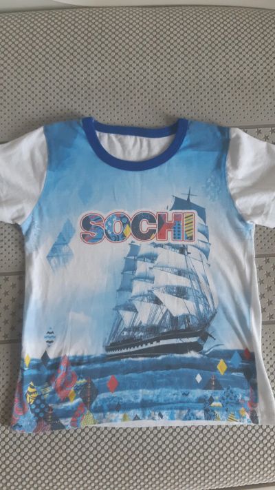 Лот: 18804175. Фото: 1. Футболка детская Sochi. Футболки, поло, топы, лонгсливы