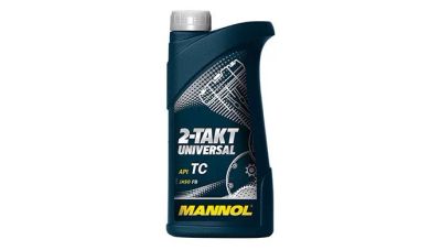 Лот: 14492586. Фото: 1. MANNOL 2-ТAKT UNIVERSAL (1л... Масла, жидкости