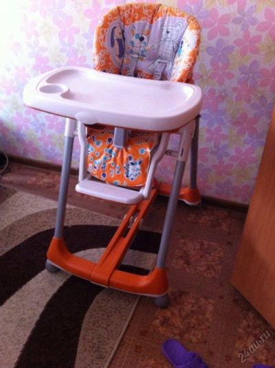 Лот: 5530474. Фото: 1. Стульчик для кормления Peg Perego... Стульчики для кормления