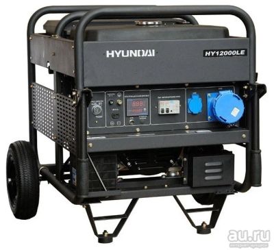 Лот: 16619644. Фото: 1. Электрогенератор Hyundai HY 12000LE. Бензо-, мотоинструмент