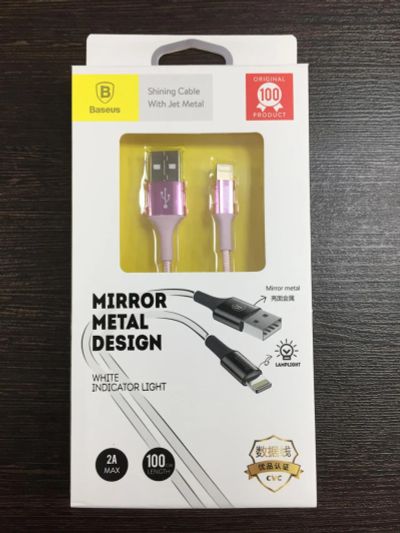 Лот: 12265511. Фото: 1. Data-кабель Baseus Shining Cable... Дата-кабели, переходники