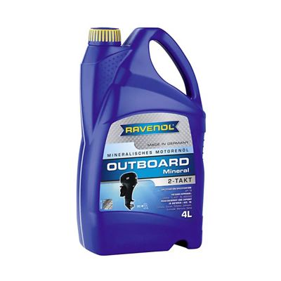 Лот: 15618677. Фото: 1. RAVENOL Outboardoel 2T Mineral... Масла, жидкости