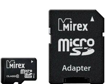 Лот: 25207923. Фото: 1. Карта памяти MicroSDHC 16Gb Mirex... Карты памяти