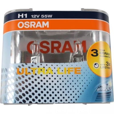 Лот: 10177702. Фото: 1. Лампа H1 P14,5s Osram 12B 55Вт... Оптика и освещение