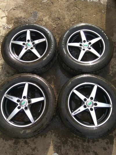 Лот: 11279010. Фото: 1. Pirelli 195/65 R15 на литых дисках... Шины на дисках