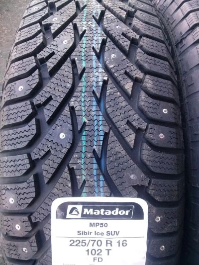 Лот: 4511903. Фото: 1. 225 70r16 Matador MP-50 Sibir... Шины
