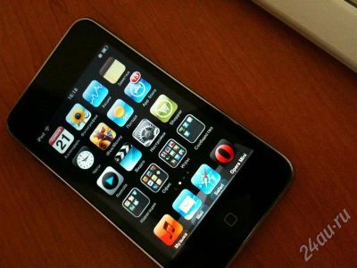 Лот: 494637. Фото: 1. ipod touch 3G 8Gb. Плееры